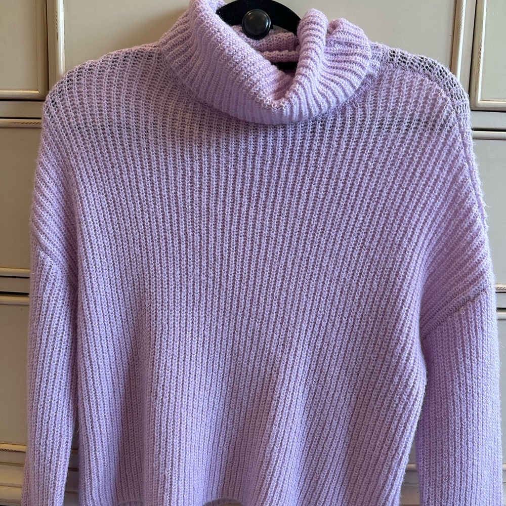 Item: Light purple sweater, Brand: So, Size: Small